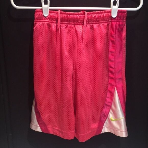 Nike Pink Athletic Shorts, Size Small, 8" Inseam - Picture 1 of 9